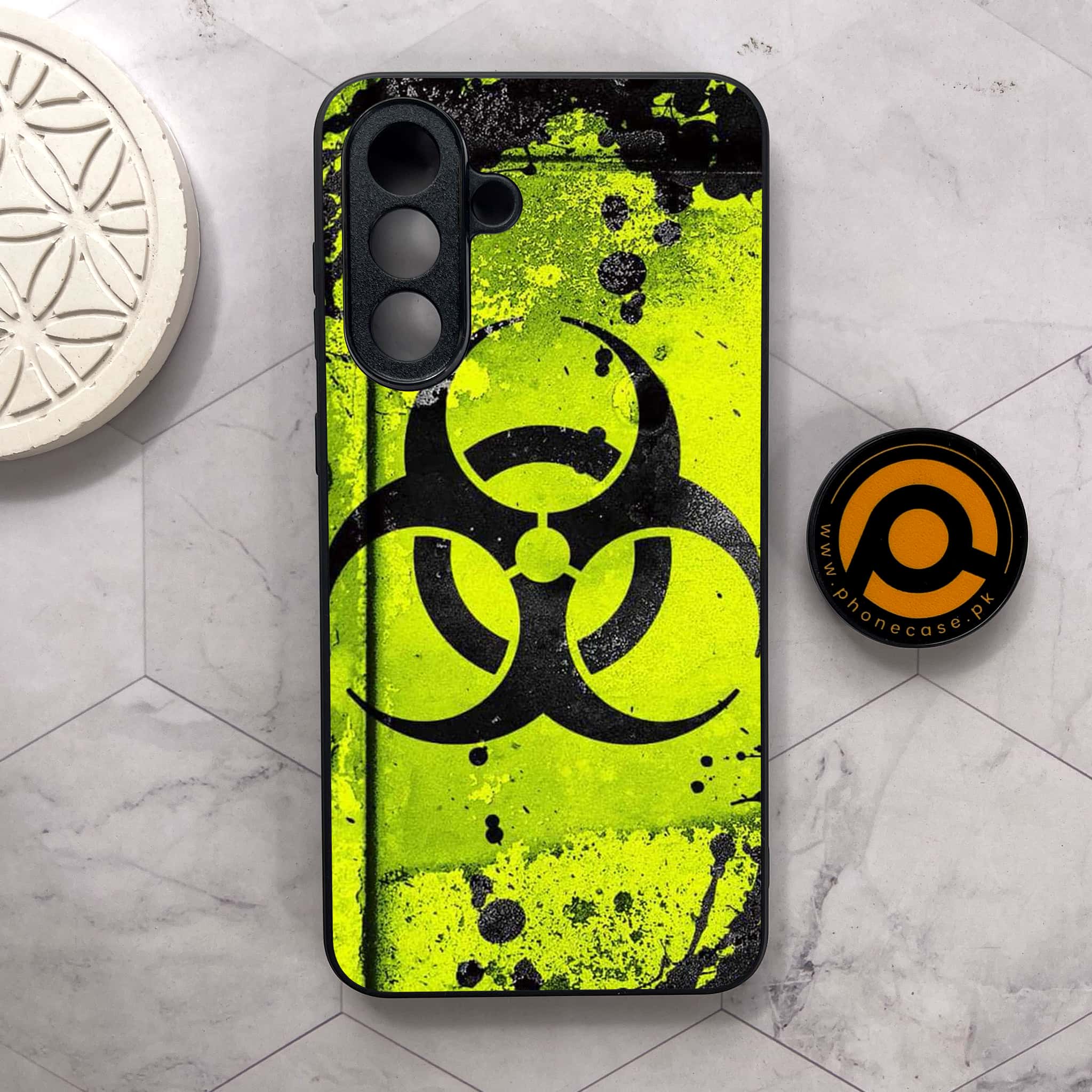 Samsung Galaxy A26 5G - Biohazard Sign Series - Premium Metal Printed soft Bumper shock Proof Case