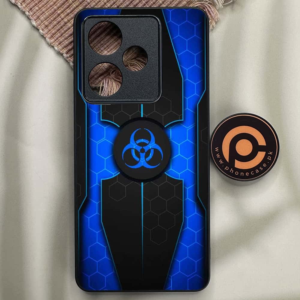 Realme GT 7 - Biohazard Sign Series - Premium Metal Printed soft Bumper shock Proof Case
