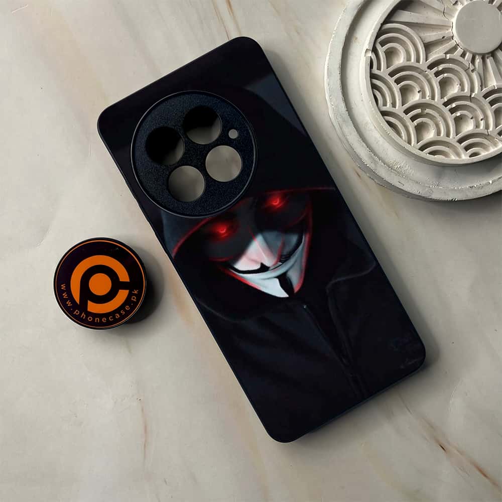 OnePlus 13 - Black Art Series - Premium Metal Printed soft Bumper shock Proof Case