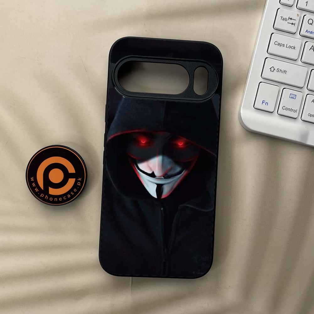 Google Pixel 10  - Black Art Series - Premium Metal Printed soft Bumper Shockof Case