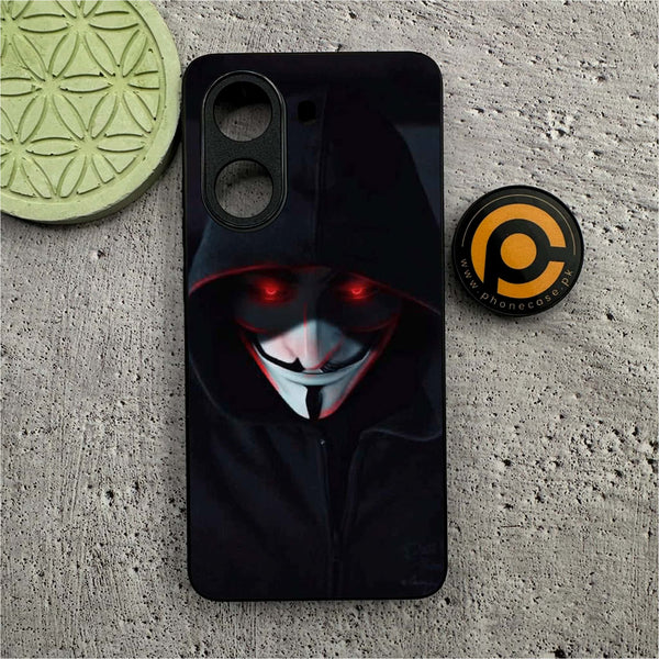 Xiaomi Poco X7 Pro 5G - Black Art Series - Premium Metal Printed soft Bumper shock Proof Case