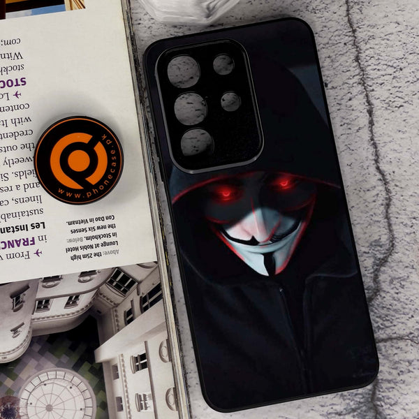 Vivo Y29 4G - Black Art Design 10 - Premium Metal Printed soft Bumper Shock Proof Case CS-39475