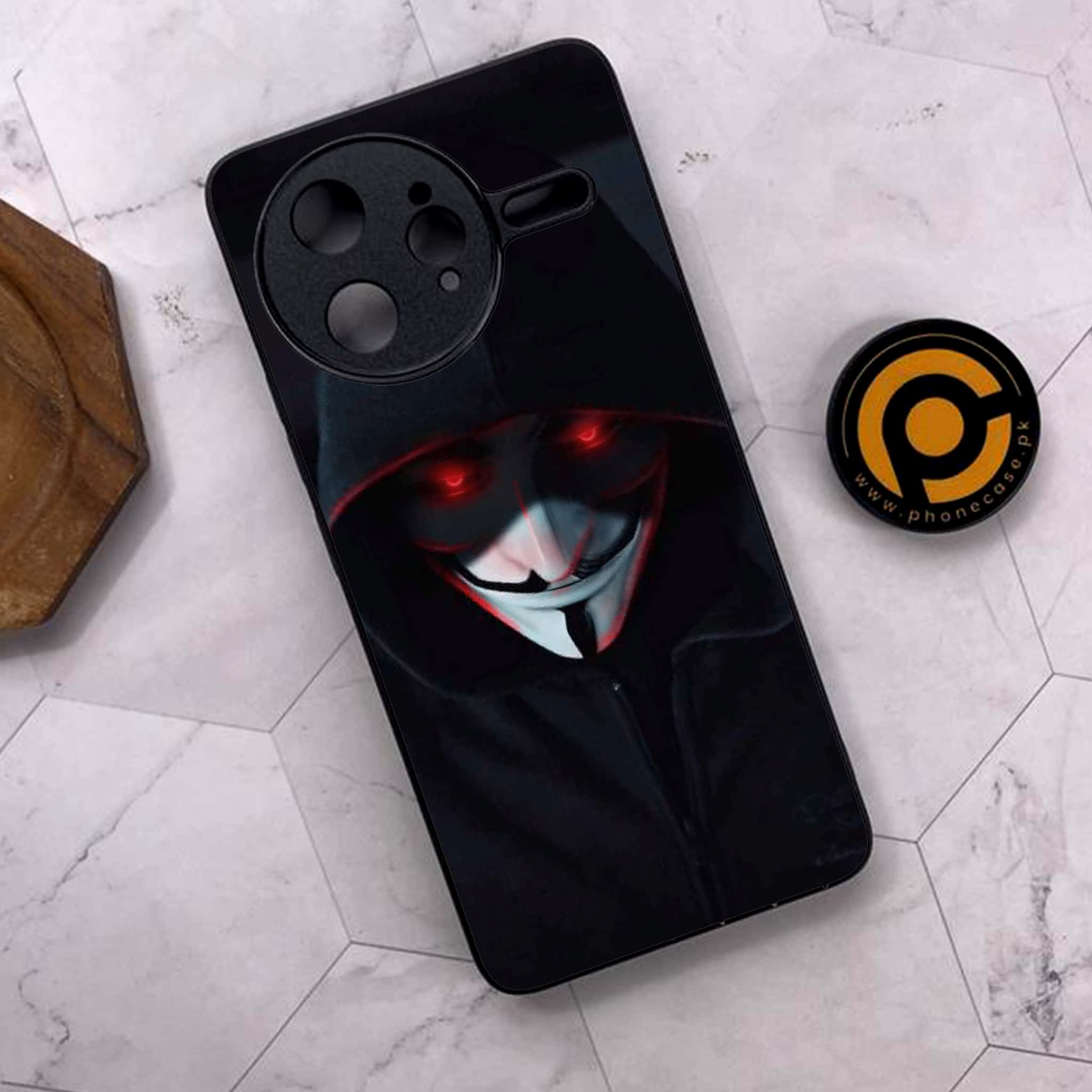 Xiaomi Poco F7 Ultra 5G - Black Art Series - Premium Metal Printed soft Bumper shock Proof Case