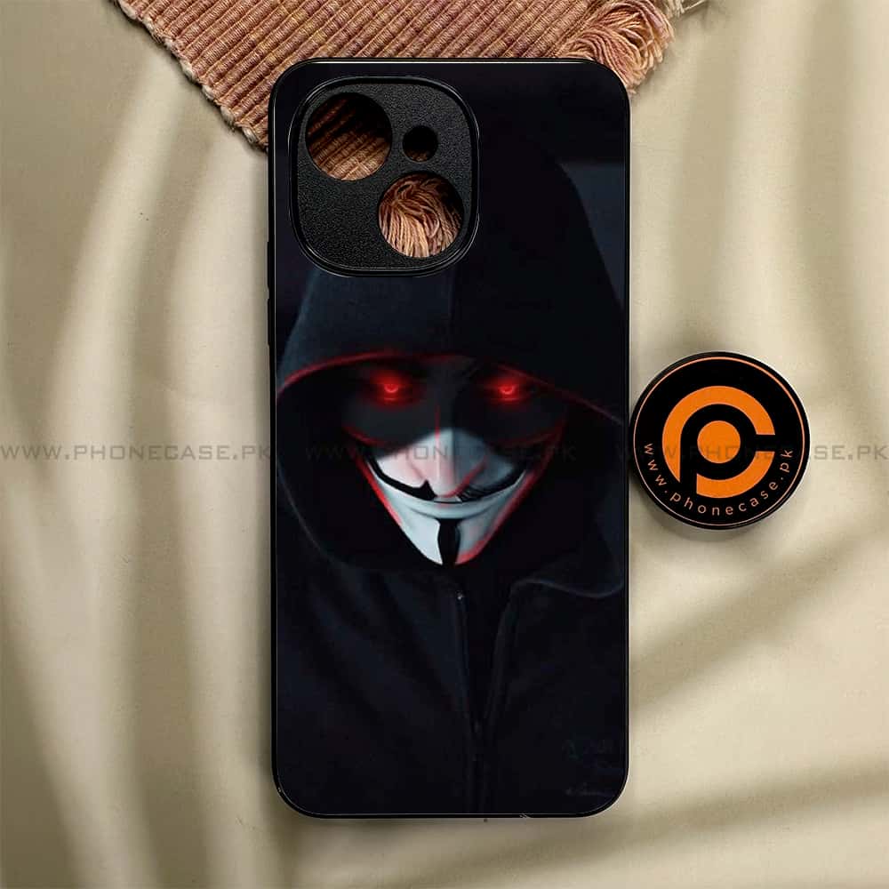 Tecno Spark 40C - Black Art Series - Premium Metal Printed soft Bumper shock Proof Case