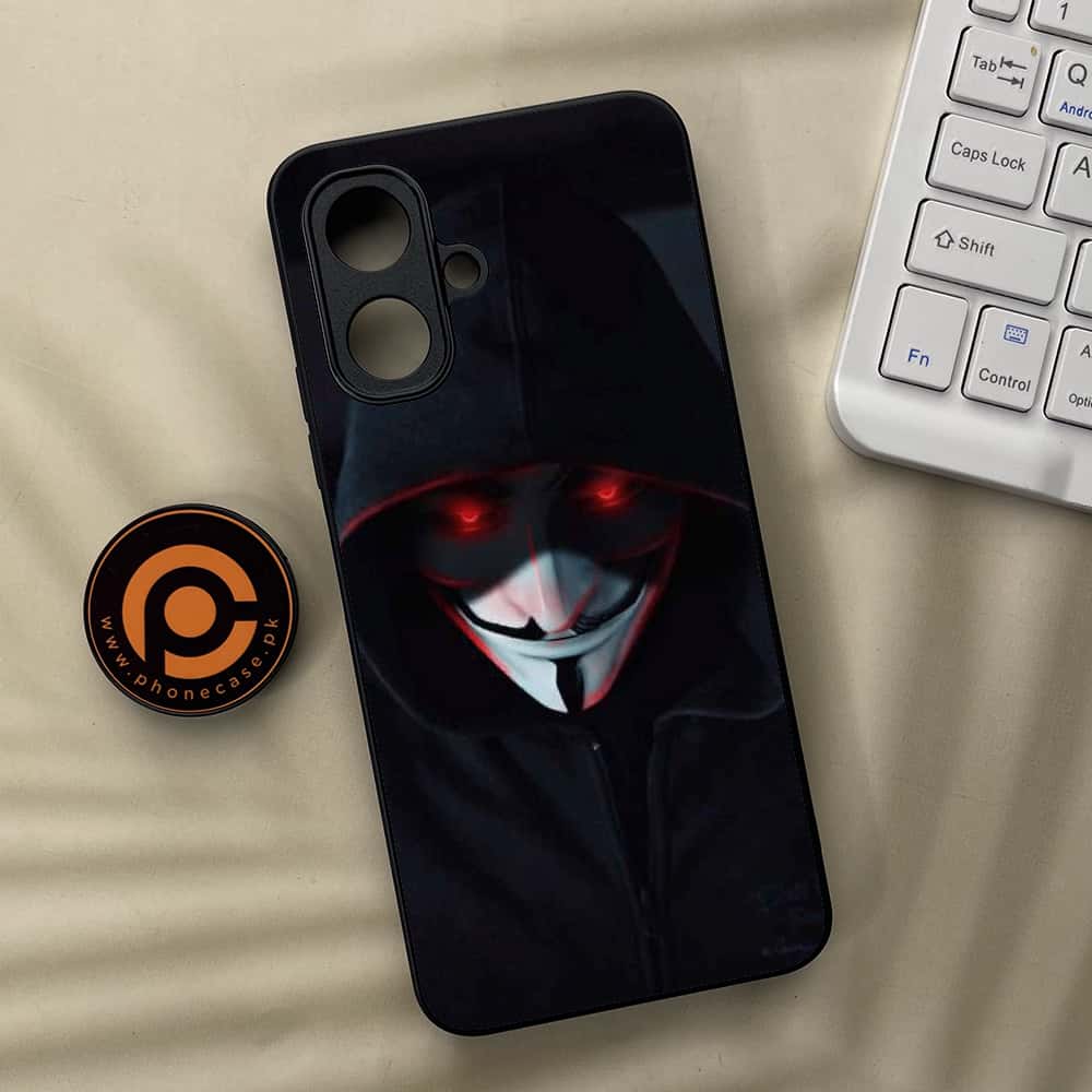 Tecno Spark Go 2 - Black Art Series - Premium Metal Printed soft Bumper Shock Proof Case