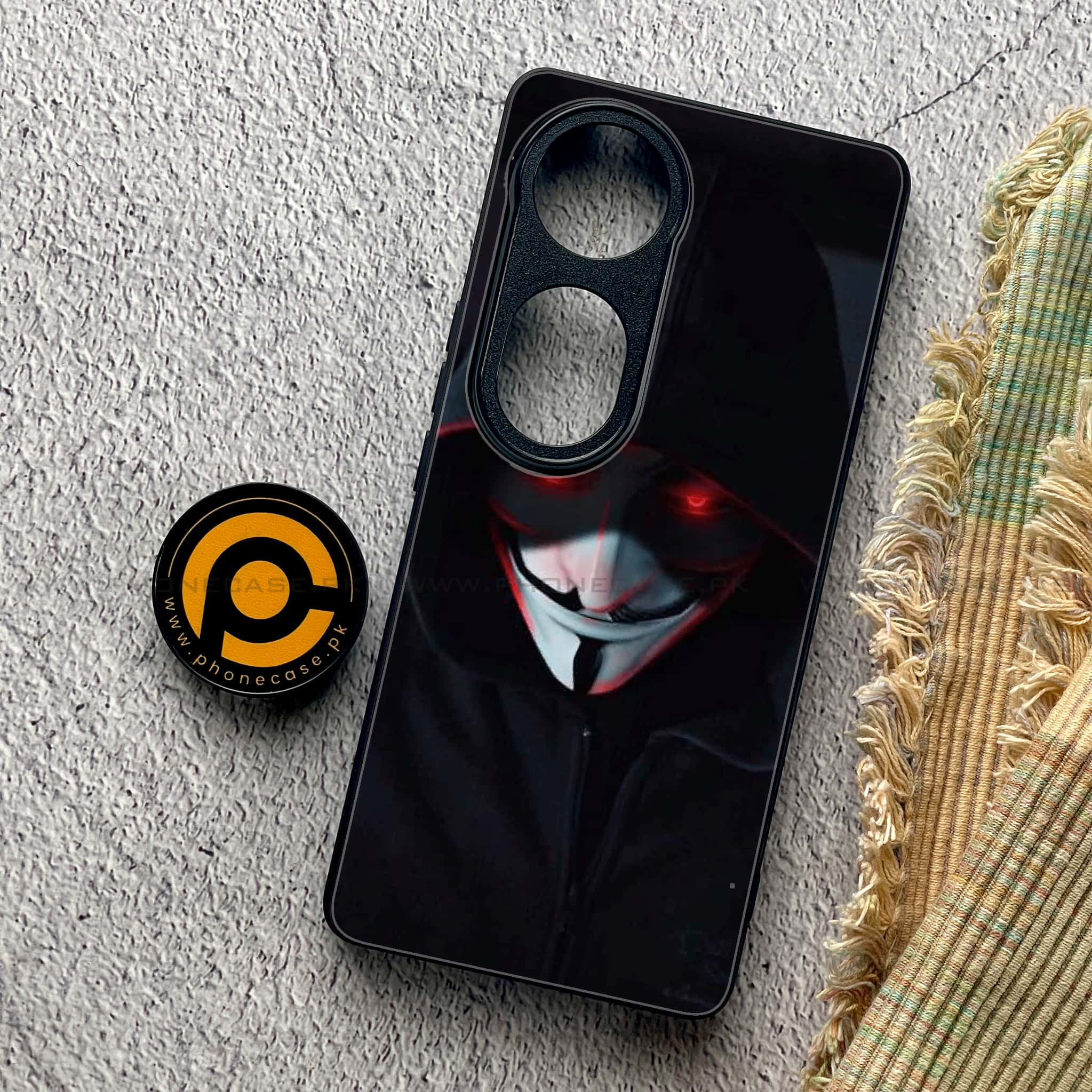 Vivo V40 Pro - Black Art Series - Premium Metal Printed soft Bumper shock Proof Case