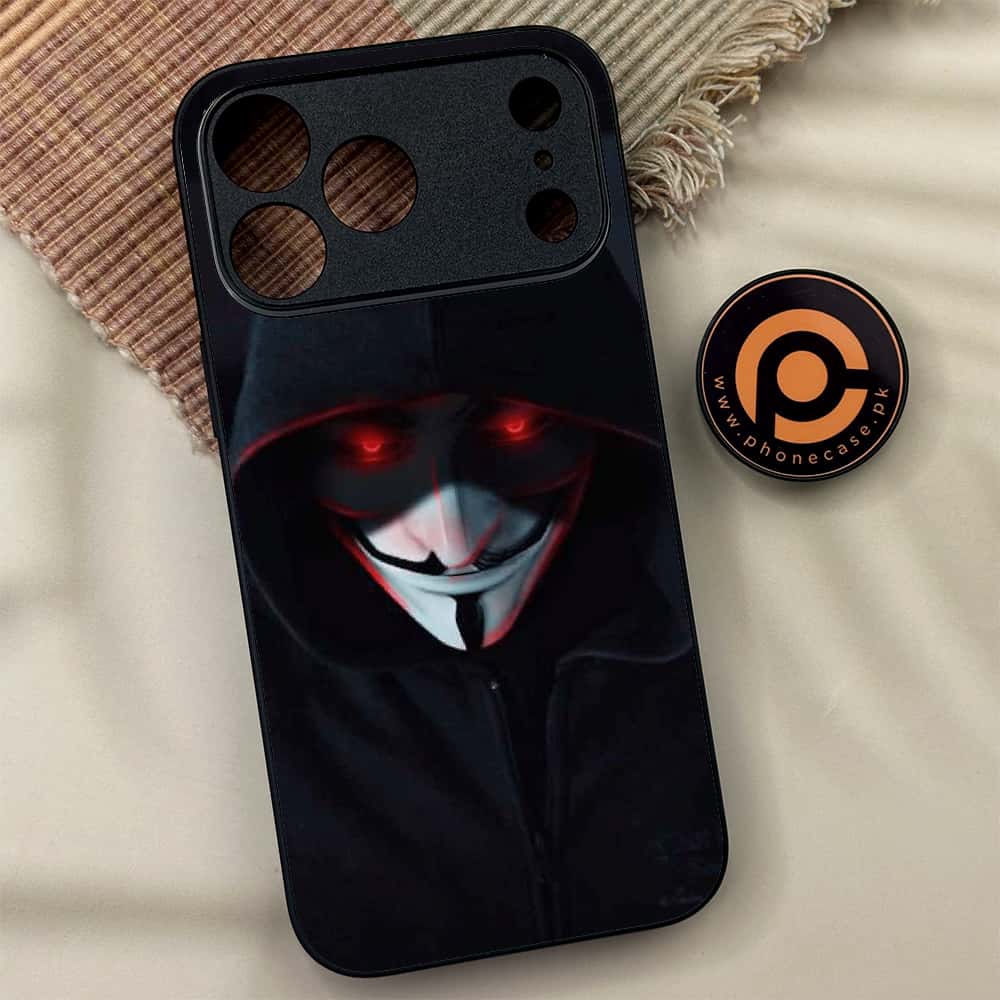 iPhone 17 Pro Max - Black Art Series - Premium Metal Printed soft Bumper shock Proof Case