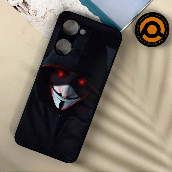 Vivo Y03 / Y18 / Y03T - Black Art Design 10- Premium Printed Metal soft Bumper shock Proof Case CS-21557 CS-29731