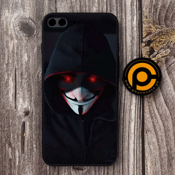 iPhone 7 plus/ 8 Plus  - Black Art Design 10 - Premium Metal Printed soft Bumper shock Proof Case CS-24500 CS-24837 CS-30048 CS-34506