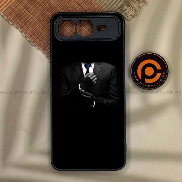 Infinix Smart 10 Plus - Black Art Series - Premium Metal Printed soft Bumper shock Proof Case