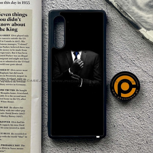 LG G9 - Black Art Series - Premium Printed Glass soft Bumper shock Proof Case