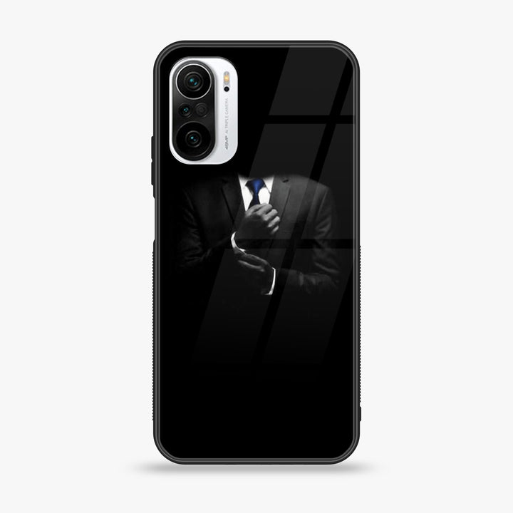 Xiaomi Poco F3 - BlacK Art Design 1 - Premium Printed Glass soft Bumper shock Proof Case CS-39604