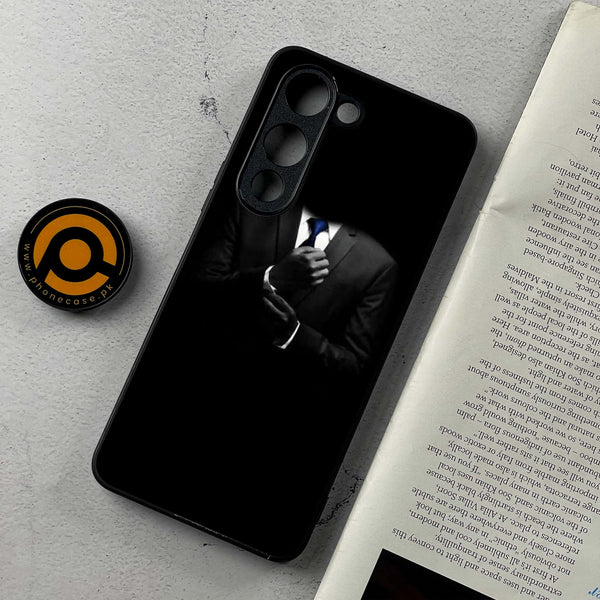 Vivo Y04 - Black Art Design 1 - Premium Metal Printed Soft Bumper Shockproof Case CS-41537