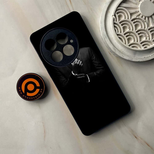 OnePlus 13 - Black Art Series - Premium Metal Printed soft Bumper shock Proof Case