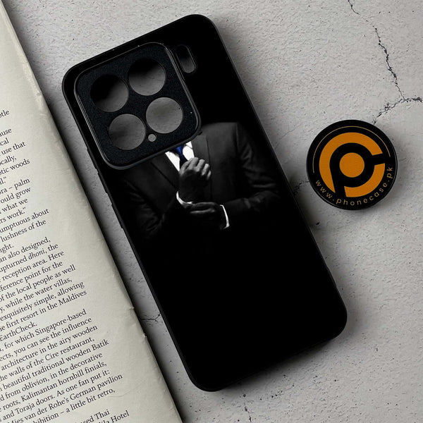 Xiaomi 15 - Black Art Series- Premium Metal Printed soft Bumper shock Proof Case