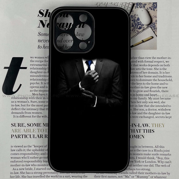 iPhone 12 Pro Max - Black Art Series - Premium Printed Glass soft Bumper shock Proof Case