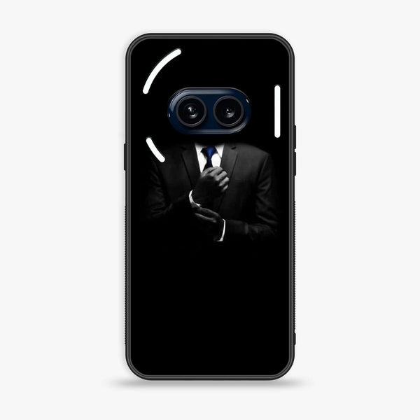 Nothing Phone (2a) - Black Art Series - Premium Metal Printed soft Bumper Shock Proof Case