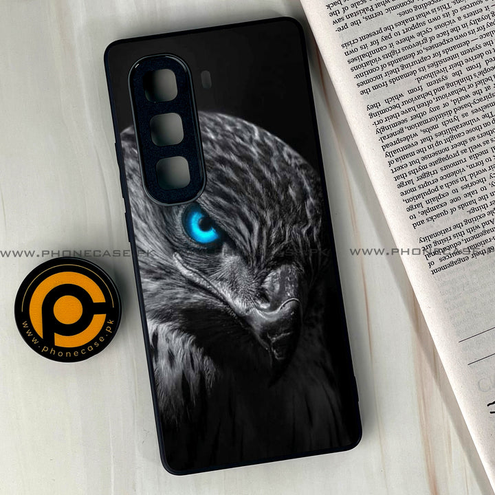 Infinix Hot 50 Pro Plus - Black Art Design 2 - Premium Metal Printed soft Bumper shock Proof Case CS-37777 CS-38473 CS-39595