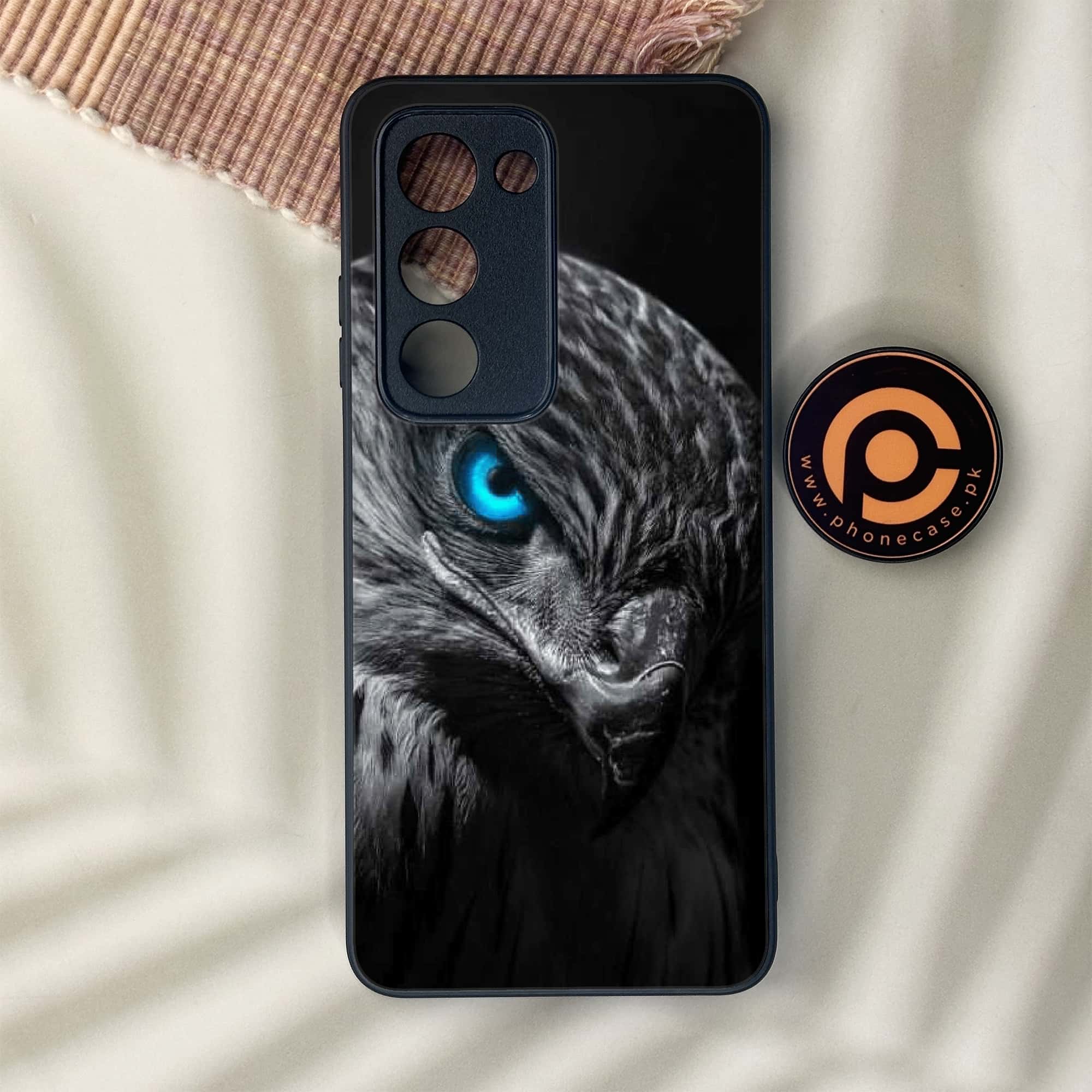 Oppo A5 2025 - Black Art Series - Premium Metal Printed soft Bumper shock Proof Case