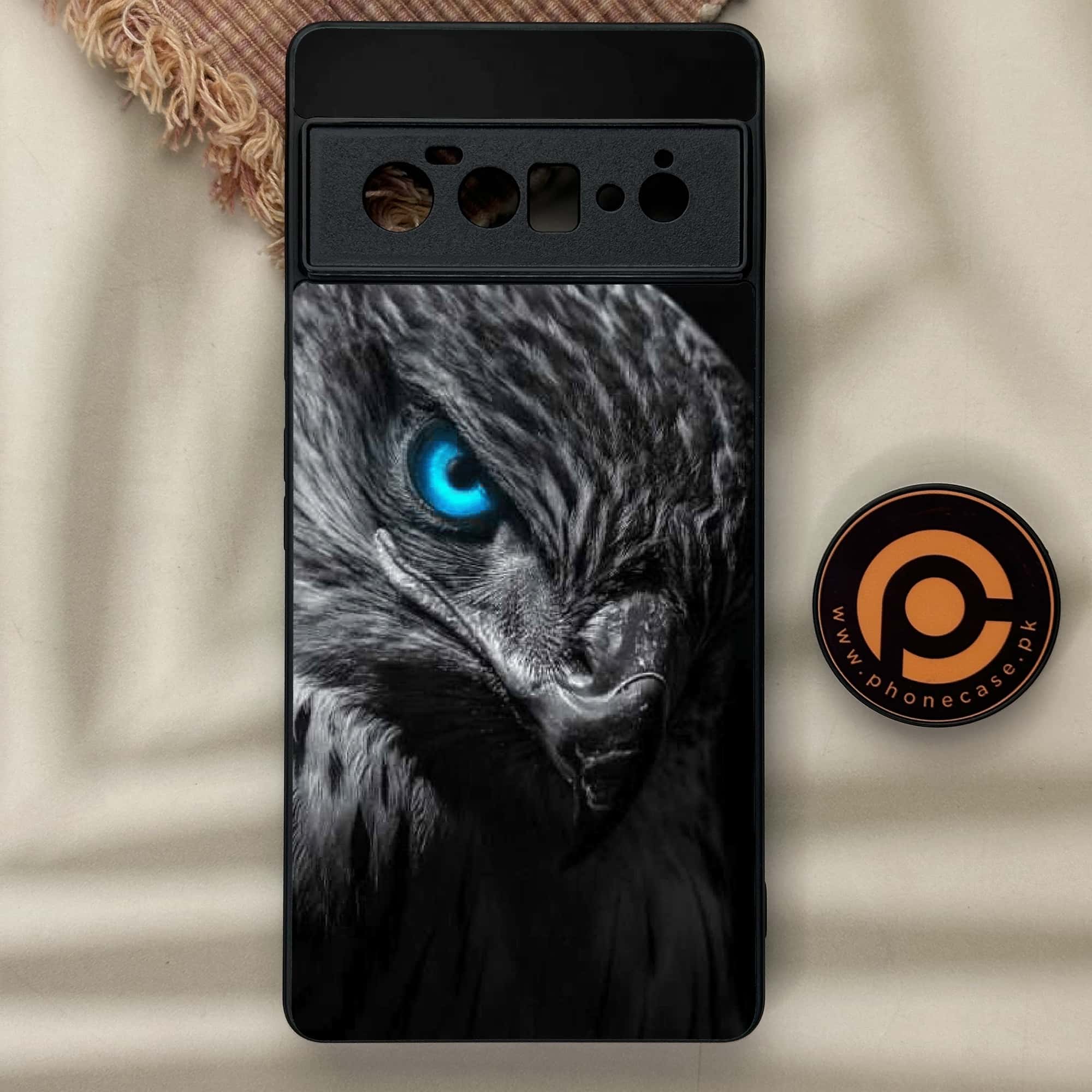 Google Pixel 6 Pro-Black Art Series - Premium Metal Printed soft Bumper Shock Proof Case