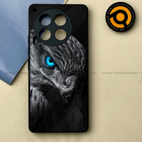 Tecno Camon 30 - Black Art Design 2 -  Premium Printed Metal soft Bumper shock Proof Case CS-22281