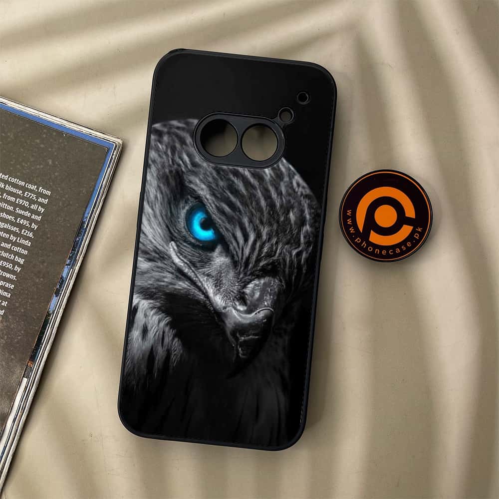 Nothing Phone (2a) - Black Art Series - Premium Metal Printed soft Bumper Shock Proof Case