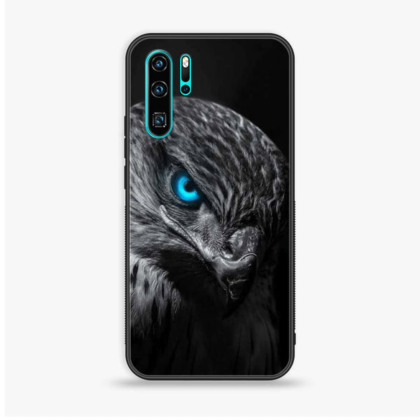 Huawei P30 Pro - Black Art Design 2 - Premium Printed Glass soft Bumper shock Proof Case CS-28270