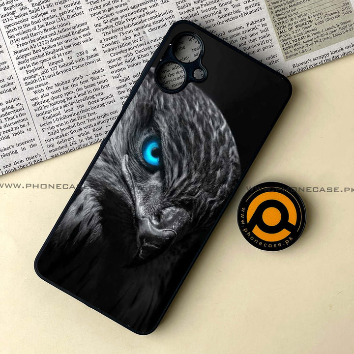Samsung Galaxy A06  - Black Art Design 2 - Premium Metal Printed soft Bumper shock Proof Case CS-46116