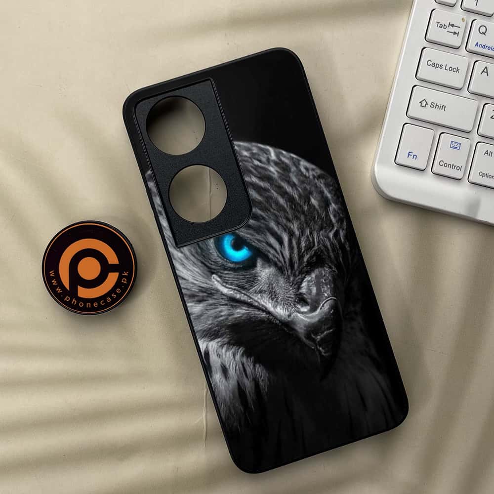 Honor X7b - Black Art Series - Premium Metal  Printed soft Bumper shock Proof Case