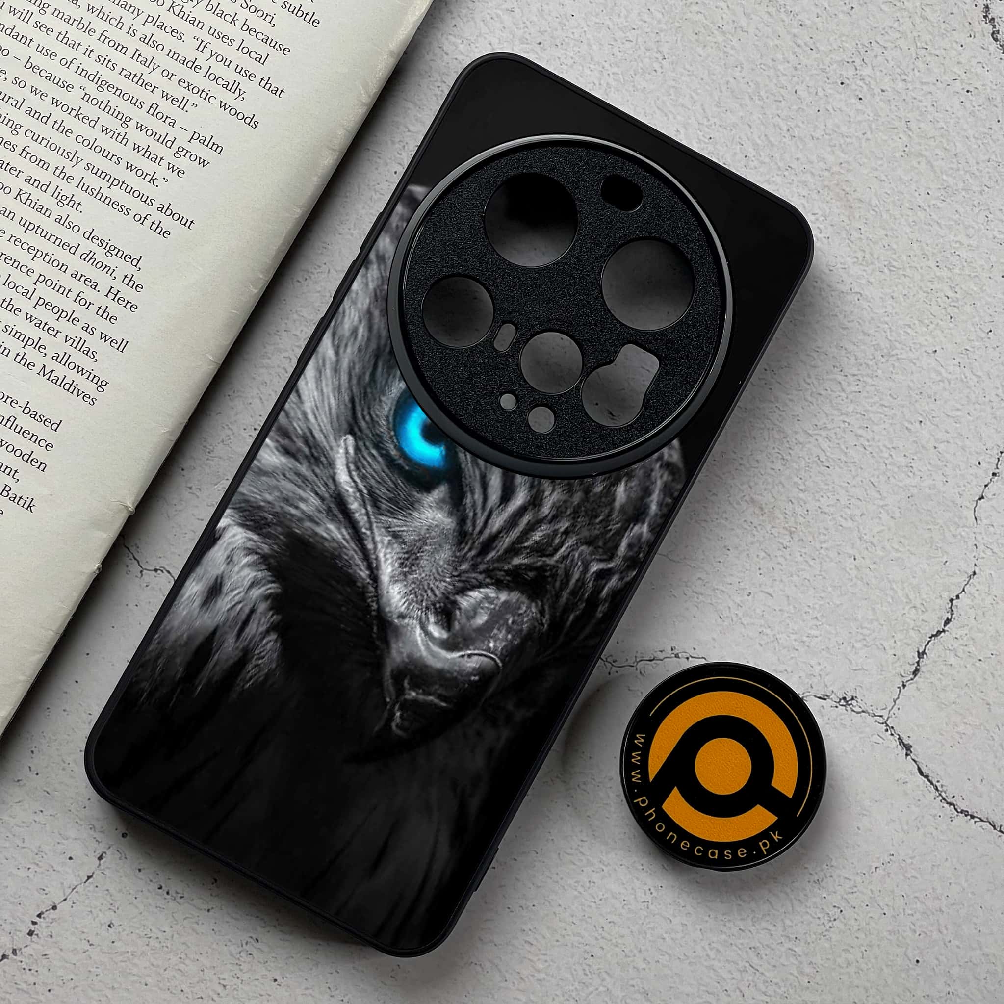 Xiaomi 15 Ultra - Black Art Series - Premium Metal Printed Soft Bumper Shockproof Case