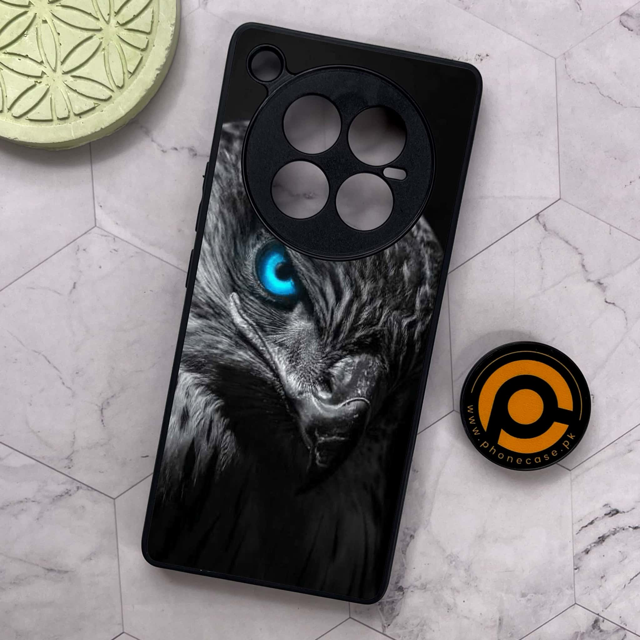 Infinix Zero 40 5G - Black Art Series - Premium Metal Printed soft Bumper shock Proof Case