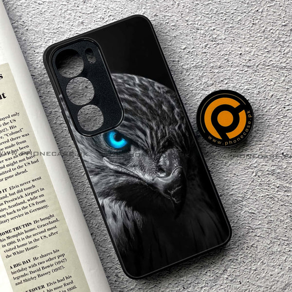 Vivo Y19s - Black Art Design 2 - Premium Printed Glass soft Bumper shock Proof Case CS-33549