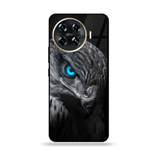 Tecno Spark 20 pro plus - Black Art Design 2 - Premium Printed Glass soft Bumper shock Proof Case CS-22342