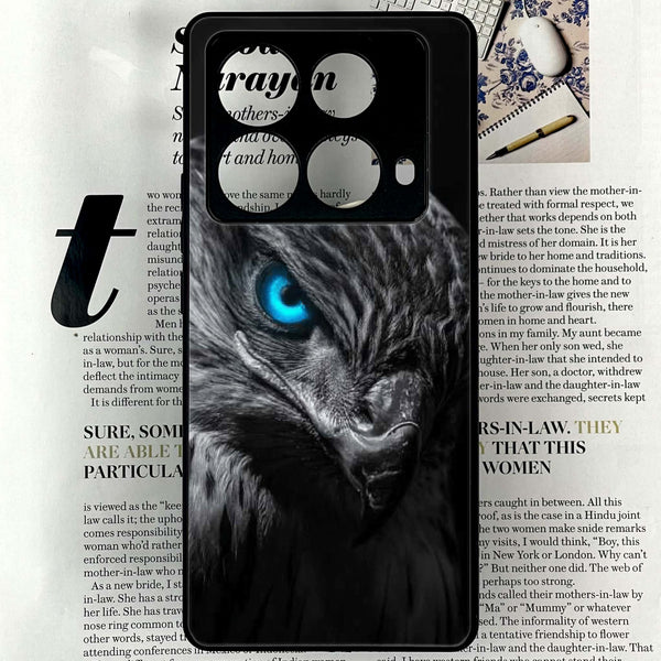 Infinix Note 40 4G - Black Art Design 2 - Premium Printed Glass soft Bumper shock Proof Case CS-19196