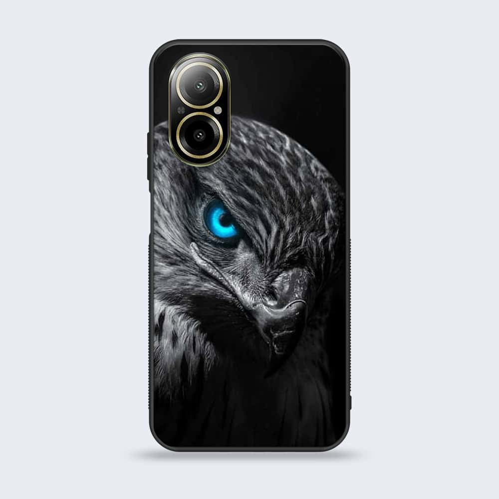 Realme C67 - Black Art Series - Premium Printed Glass soft Bumper shock Proof Case