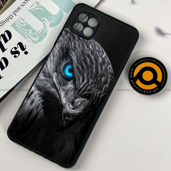 Samsung Galaxy A22 5G - Black Art Design 2 - Premium Metal  Printed soft Bumper shock Proof Case CS-42509