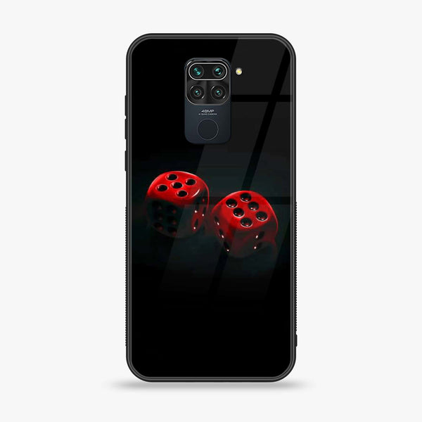 Xiaomi Redmi 10X 4G / Xiaomi Redmi Note 9 -  Black Art Design 3 -  Premium Printed Metal soft Bumper shock Proof Case  CS-35221