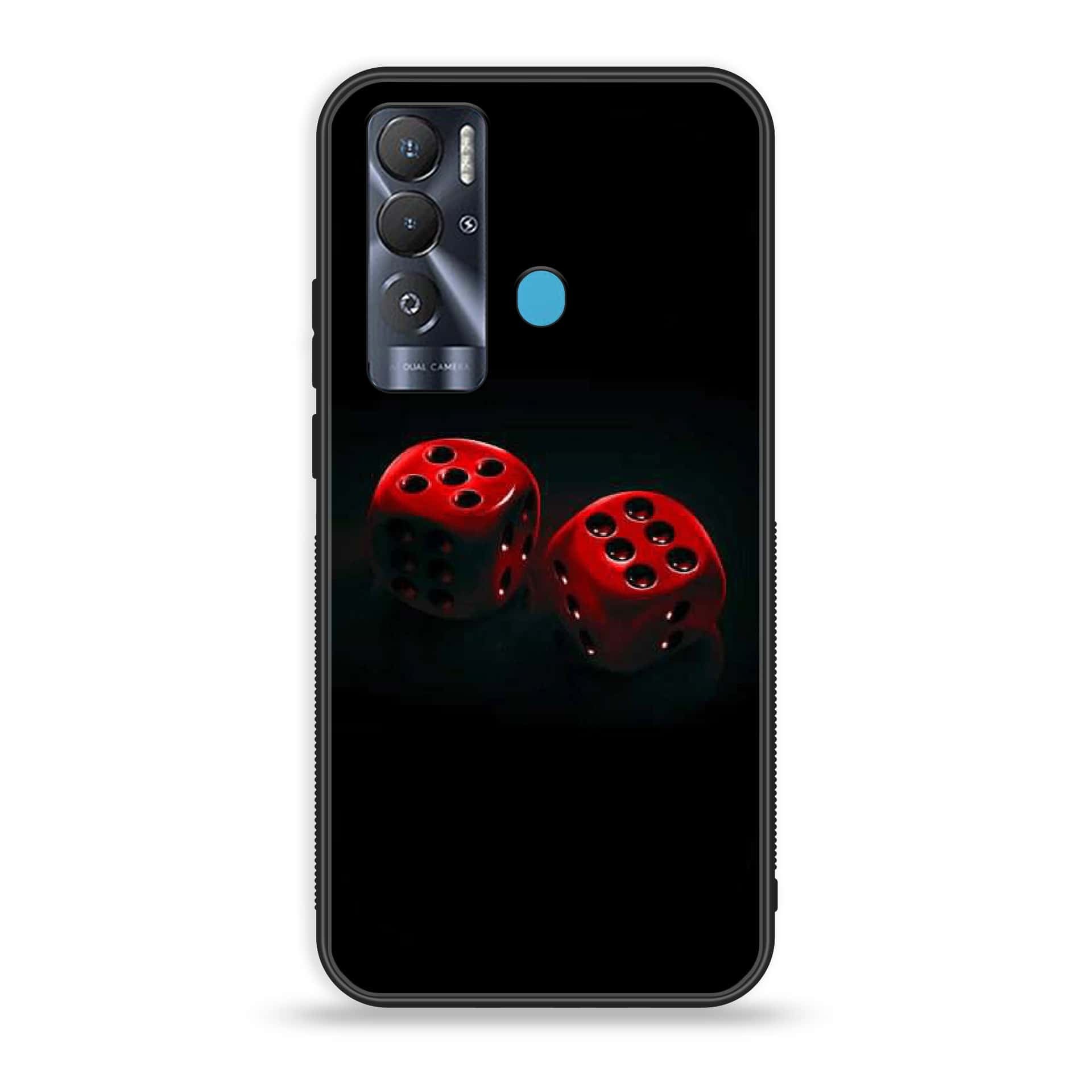 Tecno Pova Neo Black Art series Premium Printed Glass soft Bumper shock Proof Case