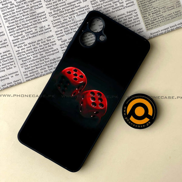 Samsung Galaxy A06  - Black Art Design 3  - Premium Metal Printed soft Bumper shock Proof Case CS-37477