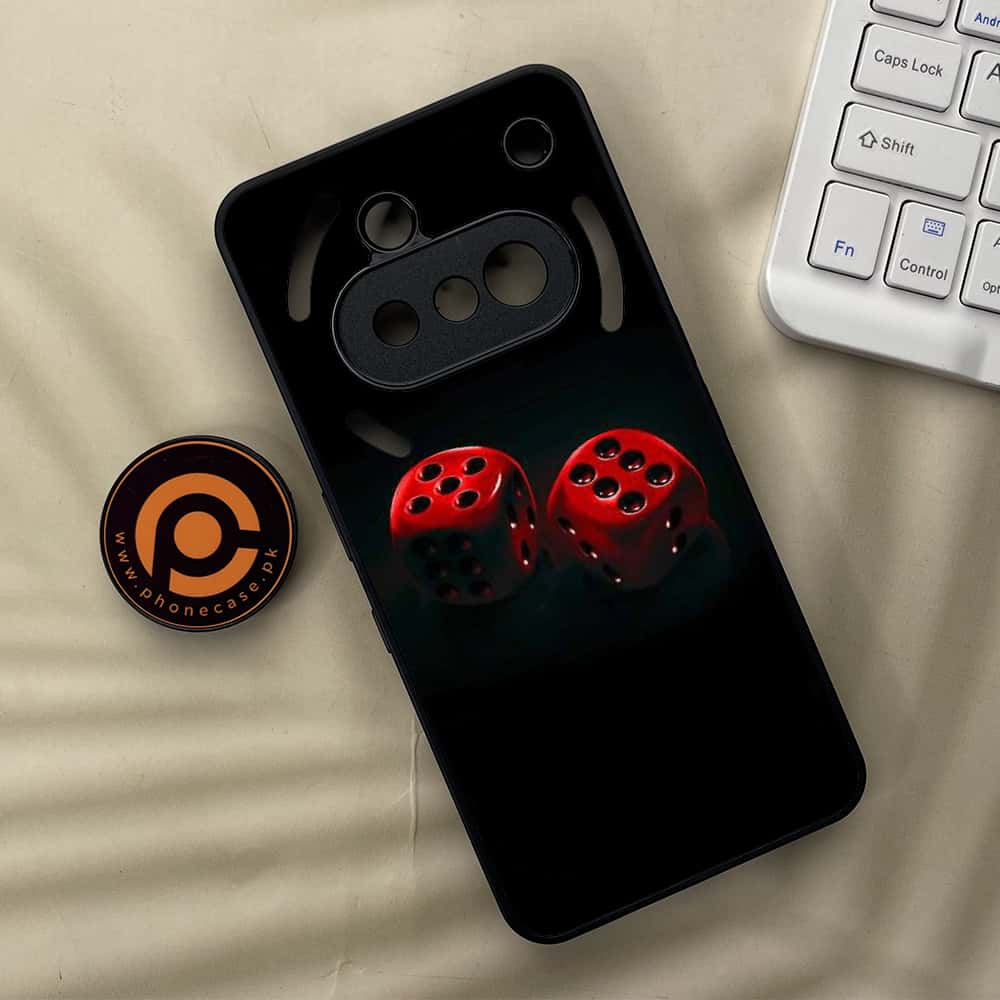 Nothing Phone 3a - Black Art Series - Premium Metal  Printed soft Bumper shock Proof Case