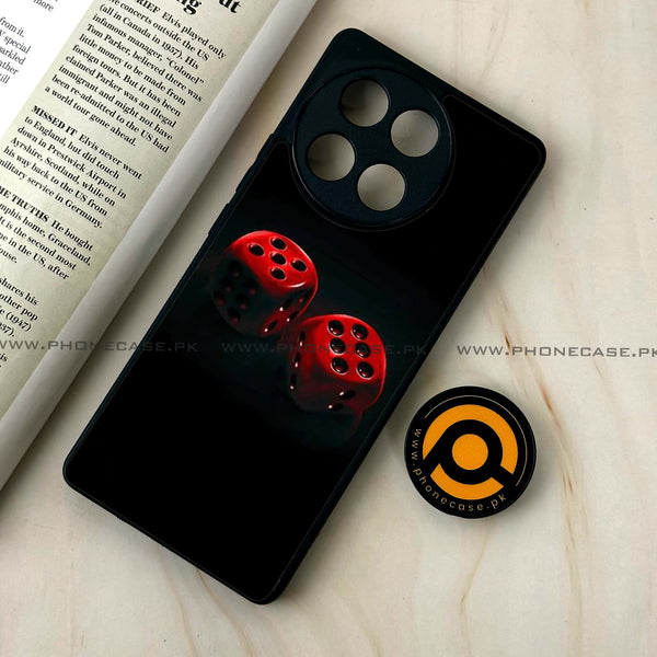 Tecno Camon 30s - Black Art Design 3- Premium Metal Printed soft Bumper shock Proof Case CS-48065