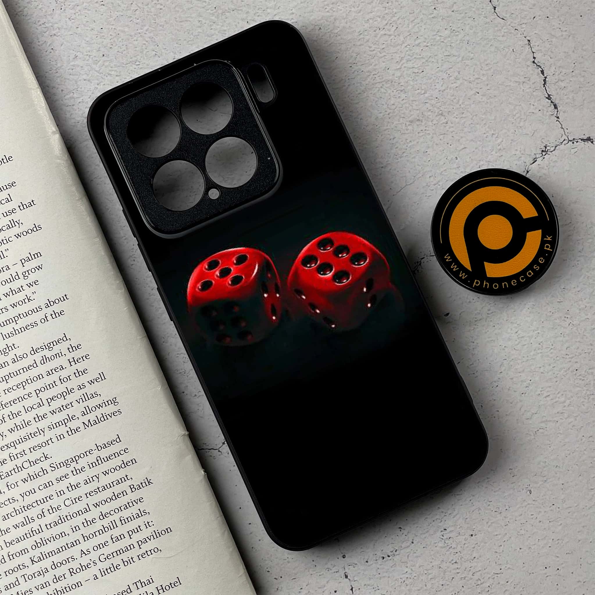 Xiaomi 15 - Black Art Series- Premium Metal Printed soft Bumper shock Proof Case