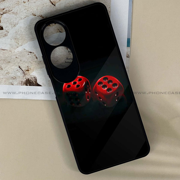 Oppo A60 - Black Art Design 3 - Premium Printed Metal soft Bumper shock Proof Case CS-15668 CS-18445