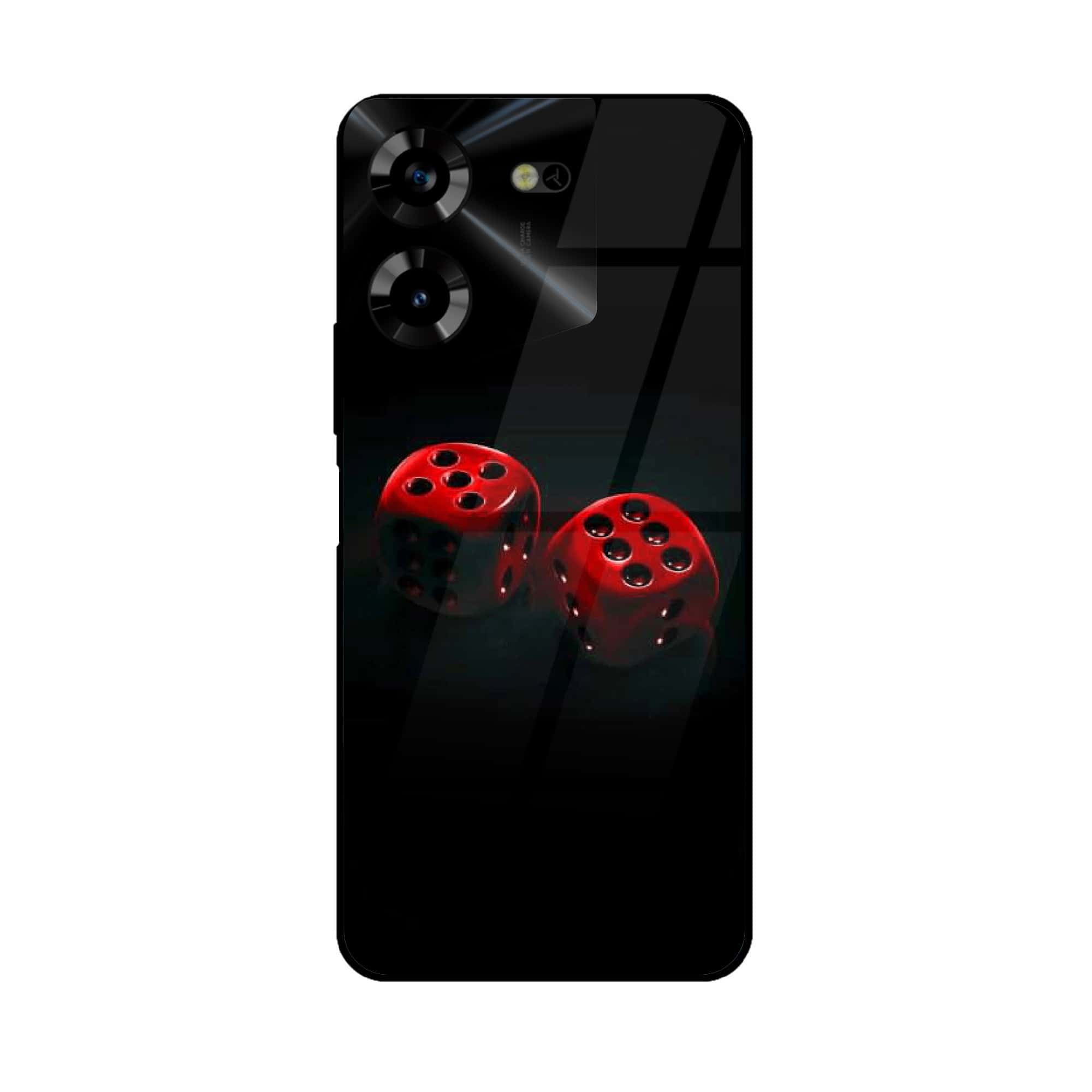 Tecno Pova 5 Pro - Black Art Series - Premium Printed Glass soft Bumper shock Proof Case