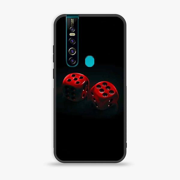 Tecno Camon 15 Pro - Black Art Design 3  - Premium Printed Glass soft Bumper shock Proof Case  CS-25539