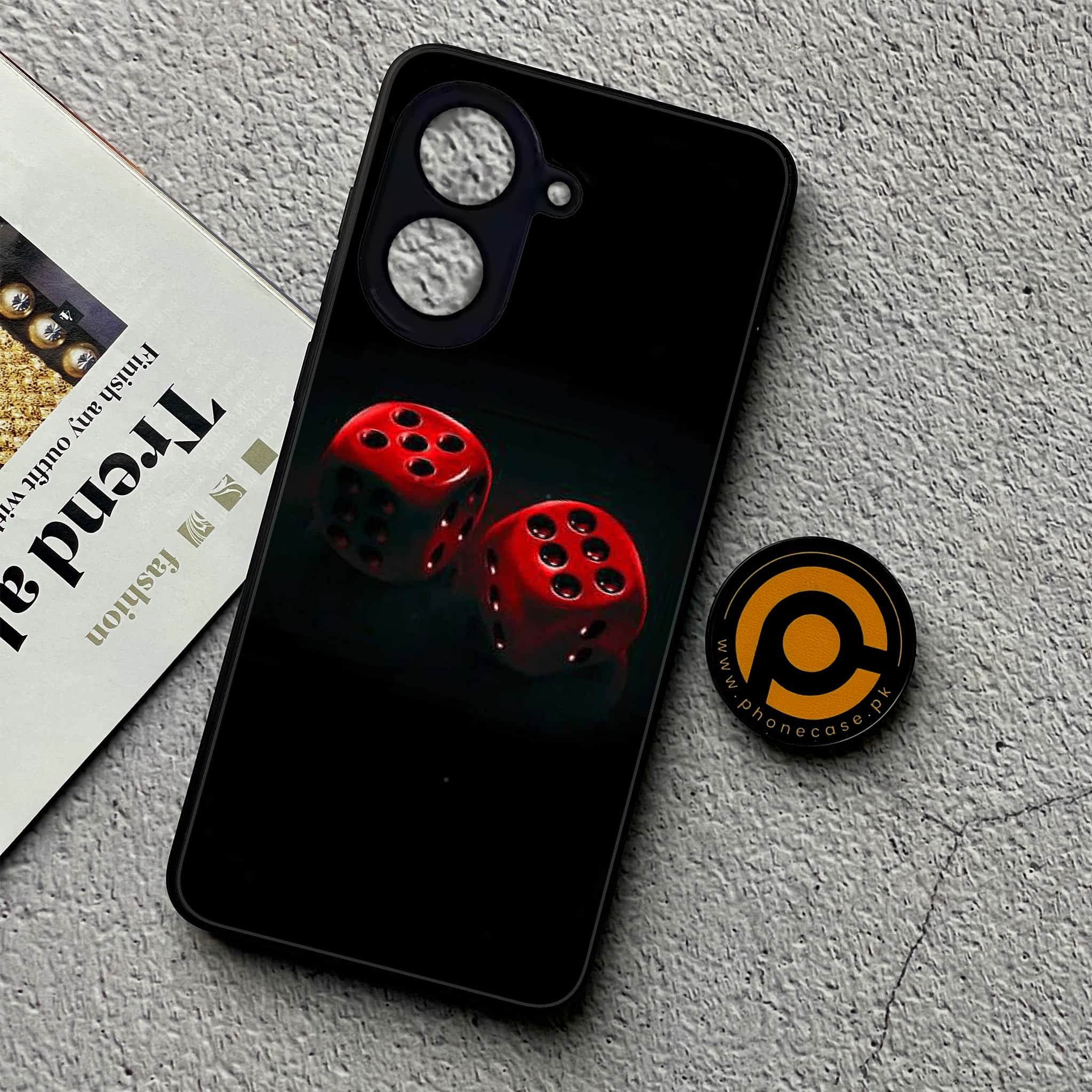 Xiaomi Redmi A5 - Black Art Series - Premium Metal Printed soft Bumper shock Proof Case