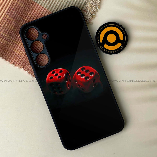 Samsung Galaxy A15 - Black Art Design 3 - Premium Metal Printed soft Bumper shock Proof Case  CS-36523