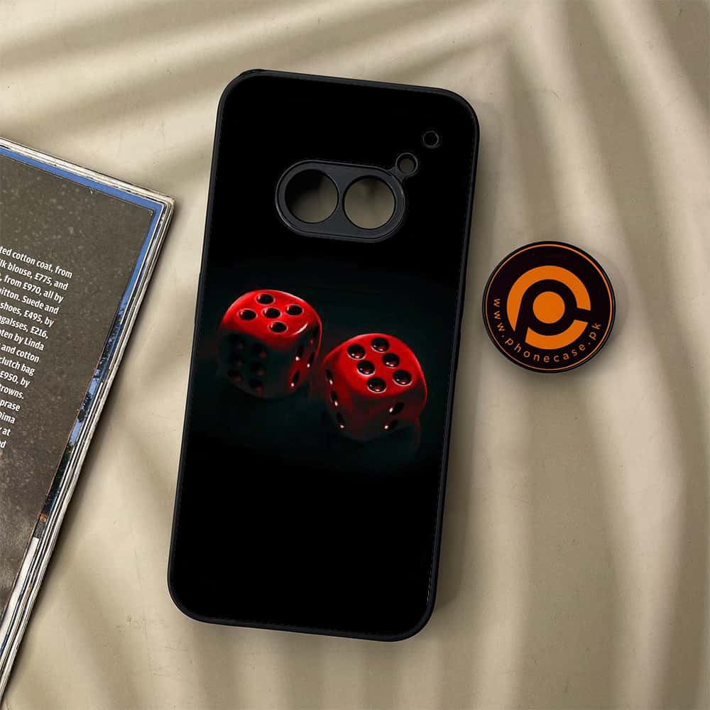 Nothing Phone (2a) - Black Art Series - Premium Metal Printed soft Bumper Shock Proof Case