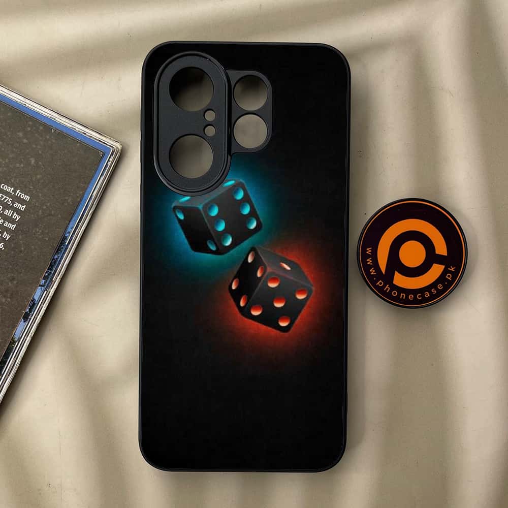 Vivo X200 FE - Black Art Series - Premium Metal Printed soft Bumper Shock Proof Case