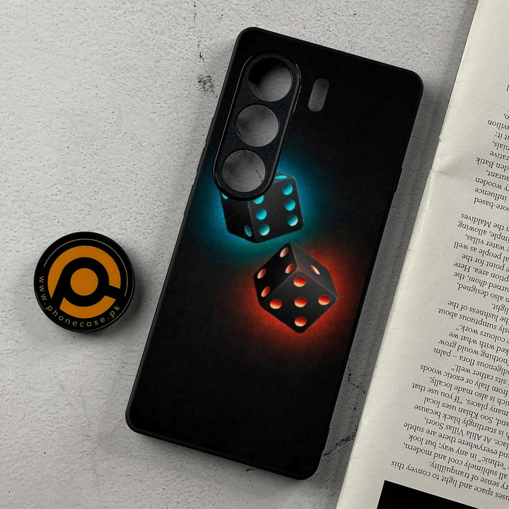 Tecno Camon 40 Pro - Black Art Design 4 - Premium Metal Printed Soft Bumper Shockproof Case CS-41481